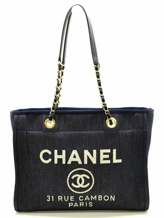 楽天市場】【未使用品】【バッグ】CHANEL シャネル ドーヴィルライン 