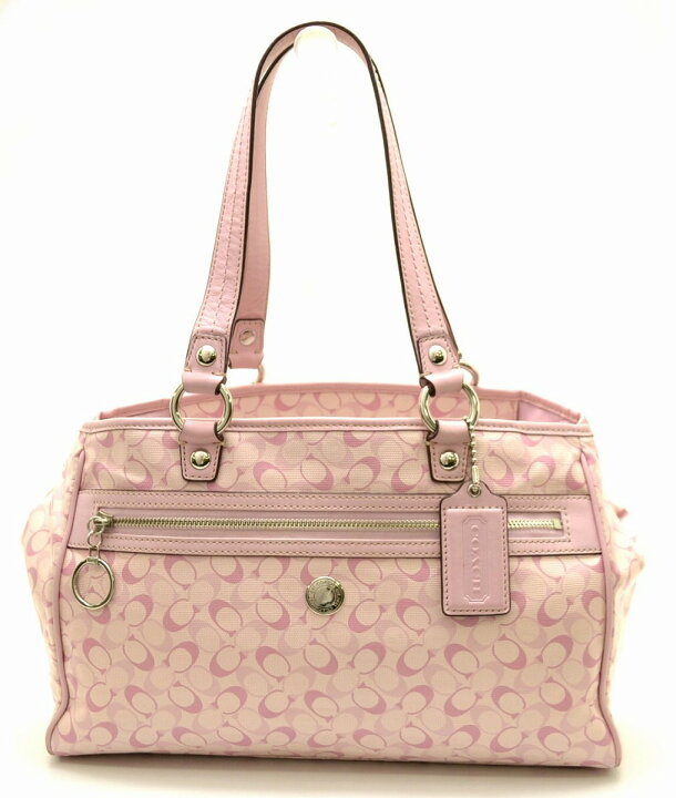 楽天市場】【バッグ】COACH コーチ シグネチャー トートバッグ 