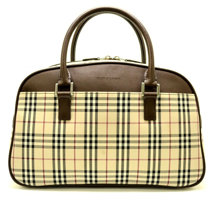 楽天市場】【バッグ】BURBERRY バーバリー ノバチェック チェック柄 