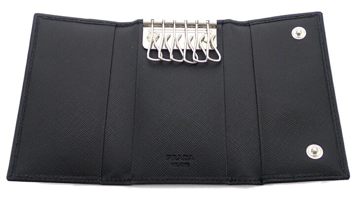 楽天市場】【未使用品】PRADA プラダ 6連キーケース キーケース 