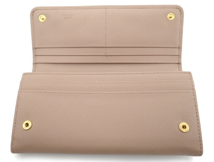 楽天市場】【財布】PRADA プラダ リボン モチーフ 2つ折 長財布  