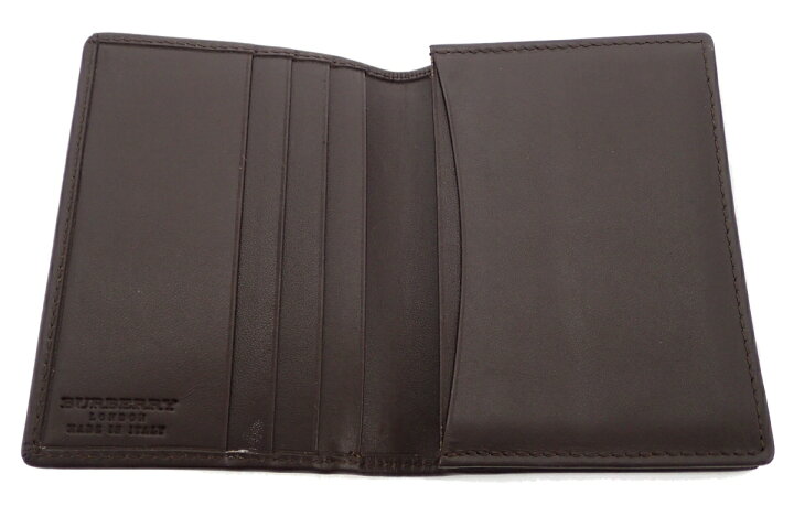 楽天市場】BURBERRY バーバリー ノバチェック レザー PVC カードケース  