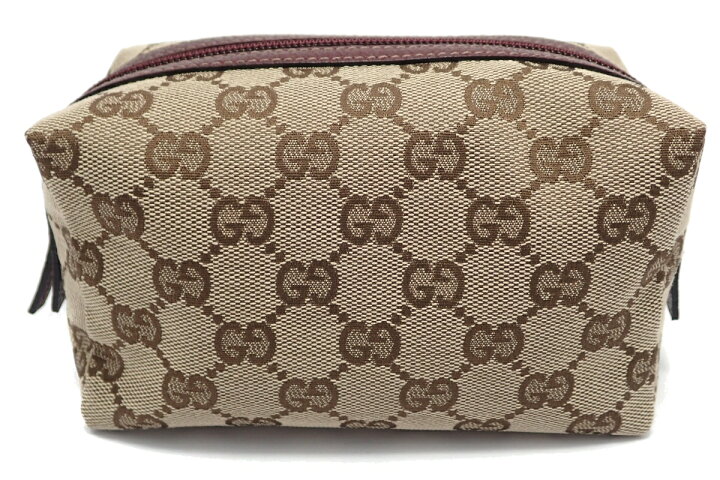 楽天市場】【未使用品】【バッグ】GUCCI グッチ GGキャンバス ポーチ 