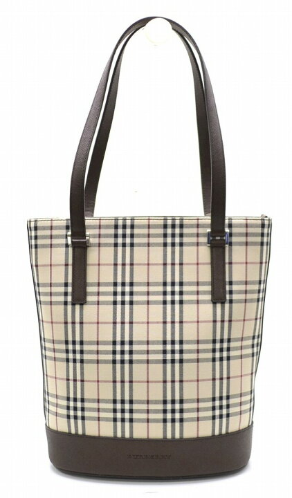 楽天市場】【未使用品】【バッグ】BURBERRY バーバリー ノバチェック 