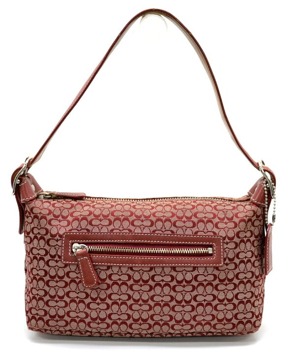 楽天市場】【バッグ】COACH コーチ ミニシグネチャー ミニハンドバッグ  