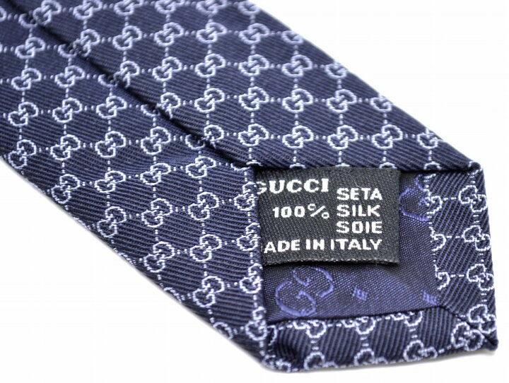 楽天市場】【未使用品】GUCCI グッチ ネクタイ マイクロGG柄 GGロゴ  