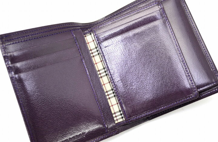 楽天市場】【未使用品】【バッグ】BURBERRY バーバリー 2つ折 財布 