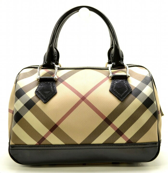 楽天市場】【バッグ】BURBERRY バーバリー ノバチェック チェック柄 