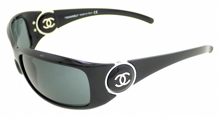 楽天市場】CHANEL シャネル サングラス ココマーク 黒 ブラック  