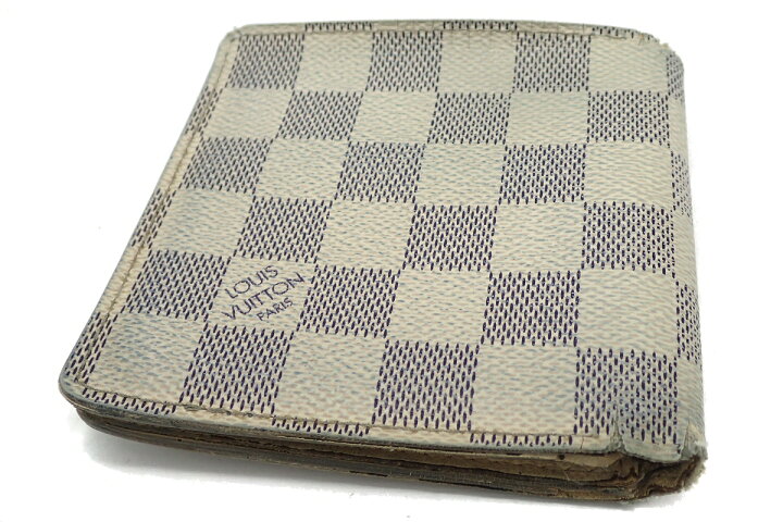 楽天市場】【財布】LOUIS VUITTON ルイ ヴィトン ダミエアズール  