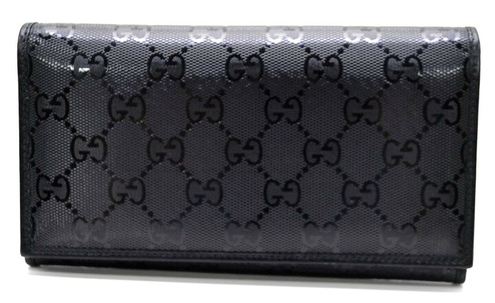 楽天市場】【財布】GUCCI グッチ GGインプリメ GG柄 2つ折ファスナー長  