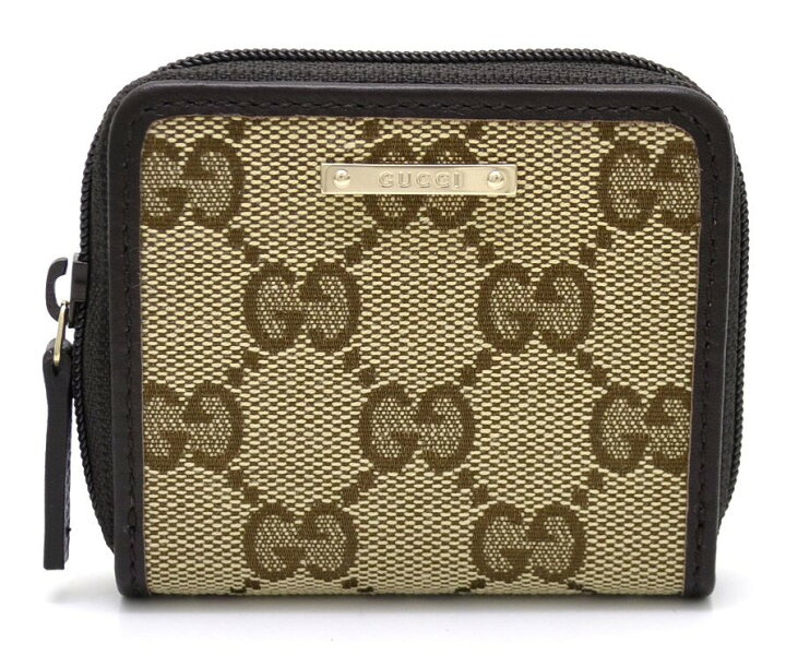 楽天市場】【未使用品】【財布】GUCCI グッチ GGキャンバス ラウンド  