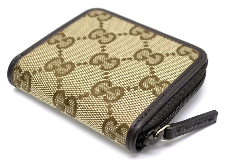 楽天市場】【未使用品】【財布】GUCCI グッチ GGキャンバス ラウンド  