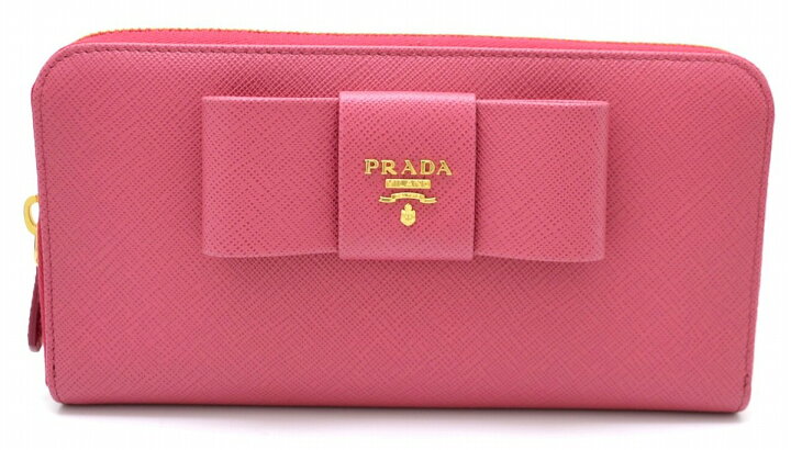 楽天市場】【新品未使用品】【財布】PRADA プラダ サフィアーノ リボン  