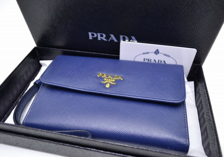 楽天市場】【財布】PRADA プラダ SAFFIANO サフィアーノ 型押しレザー 