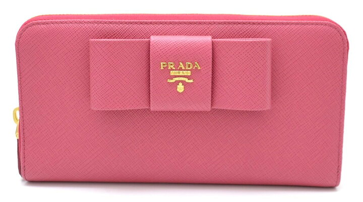楽天市場】【新品未使用品】【財布】PRADA プラダ リボン モチーフ  