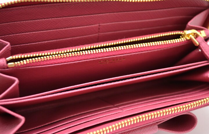 楽天市場】【新品未使用品】【財布】PRADA プラダ リボン モチーフ  