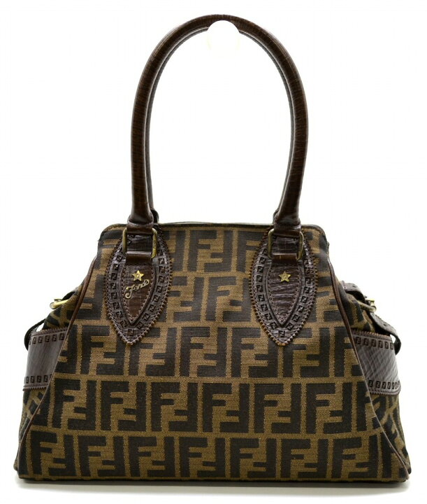 楽天市場】【バッグ】FENDI フェンディ ズッカ柄 ショルダーバッグ 