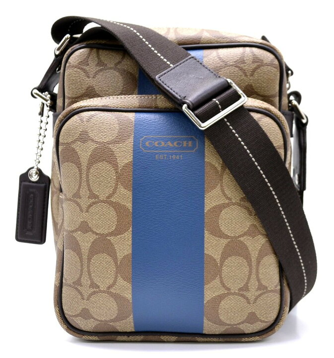 楽天市場】【バッグ】COACH コーチ ヘリテージ ストライプ 