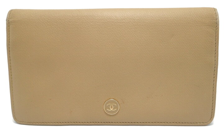 楽天市場】【財布】CHANEL シャネル ココ ココボタン ココマーク 2つ折  