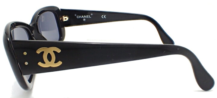 楽天市場】CHANEL シャネル サングラス ココマーク スモーク 黒  
