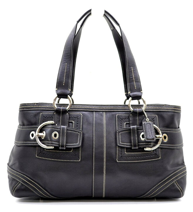 楽天市場】【バッグ】COACH コーチ ソーホー レザー サッチェル  