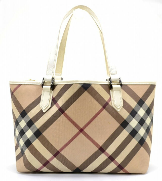 楽天市場】【バッグ】BURBERRY バーバリー ノバチェック チェック柄 