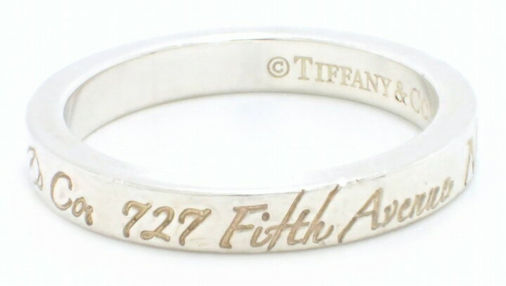 楽天市場】【ジュエリー】TIFFANY&Co. ティファニー ノーツ ナロー 