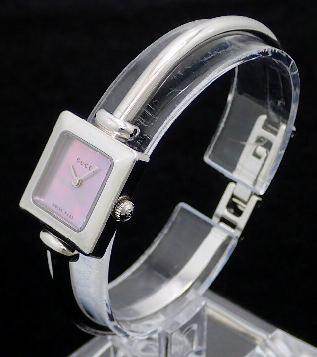 楽天市場】【ウォッチ】GUCCI グッチ ピンクシェル文字盤 レディース  