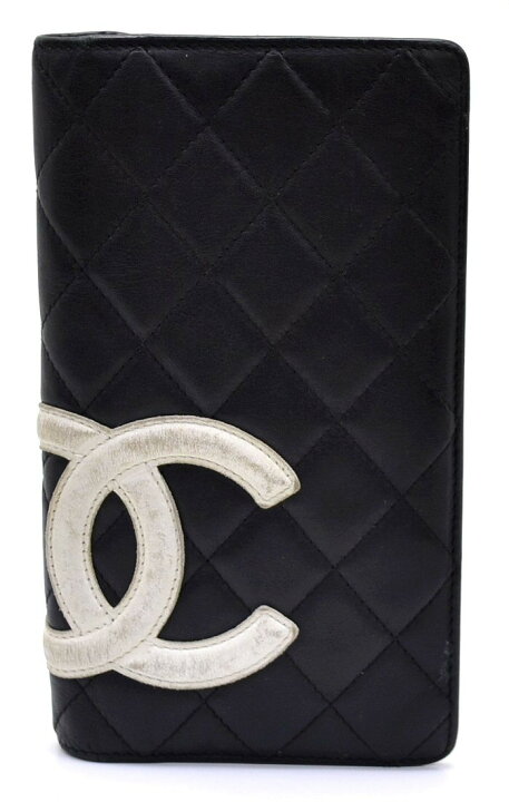 楽天市場】【財布】CHANEL シャネル カンボンライン ココマーク 2つ折 