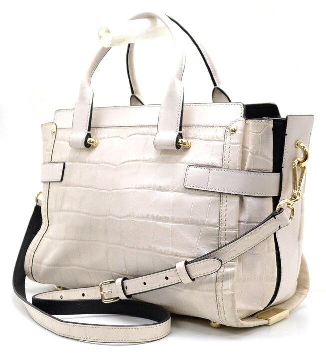 楽天市場】【バッグ】COACH コーチ スワッガー キャリーオール クロコ  