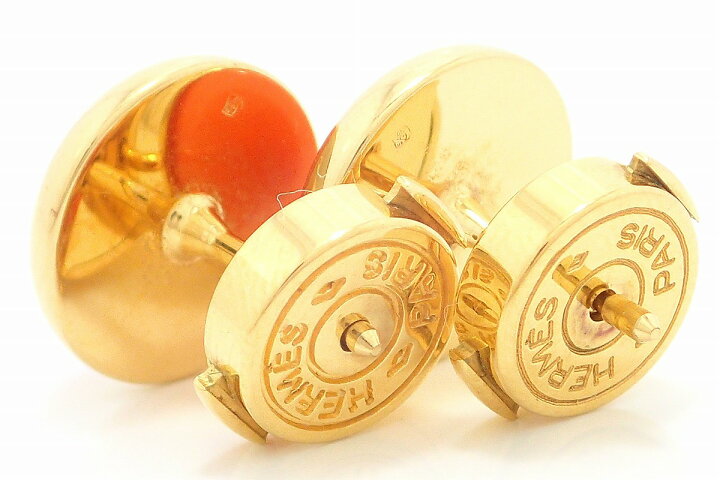 楽天市場】【ジュエリー】HERMES エルメス エクリプス ピアス ゴールド  