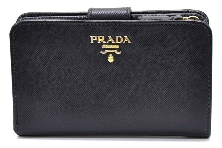 楽天市場】【財布】PRADA プラダ 二つ折り財布 SAFFIANO サフィアーノ  