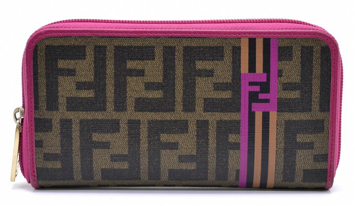 楽天市場】【財布】FENDI フェンディ ズッカ ズッカ柄 プリント  