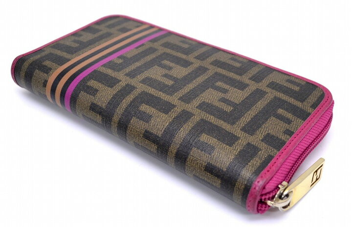 楽天市場】【財布】FENDI フェンディ ズッカ ズッカ柄 プリント 