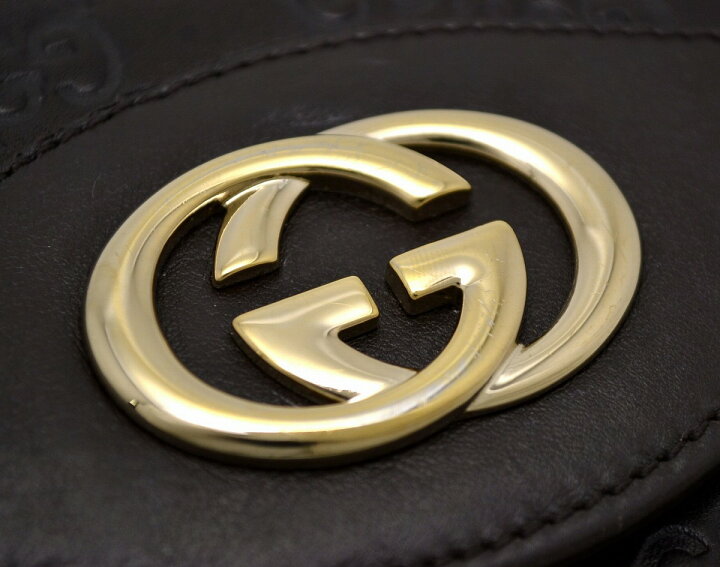 楽天市場】【財布】GUCCI グッチ マイクログッチシマ レザー 2つ折長 