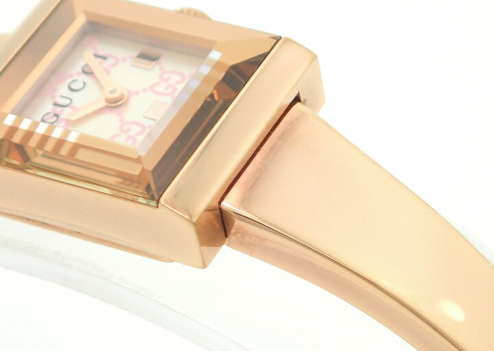 楽天市場】【ウォッチ】 GUCCI グッチ Gフレーム コレクション シェル  