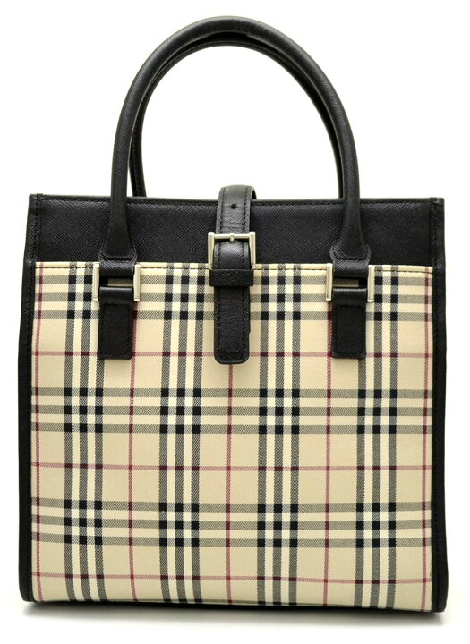 楽天市場】【バッグ】BURBERRY バーバリー ノバチェック チェック柄 