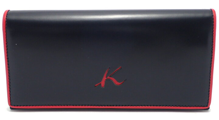 楽天市場】【未使用品】【財布】KITAMURA キタムラ 2つ折 長財布 黒 赤 