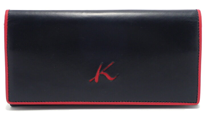 楽天市場】【未使用品】【財布】KITAMURA キタムラ 2つ折 長財布 黒 赤 
