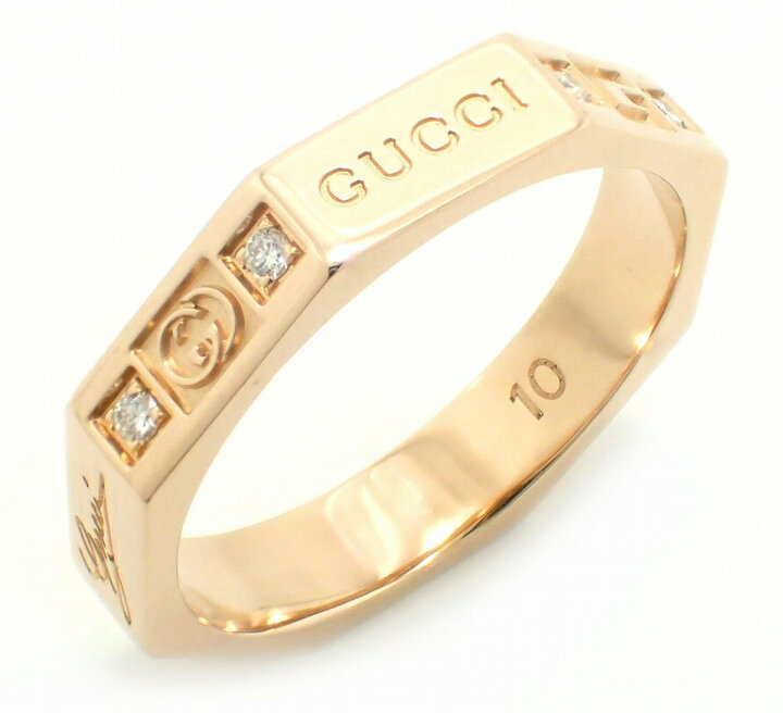 楽天市場】【ジュエリー】【新品仕上げ済】GUCCI グッチ オクタゴナル  