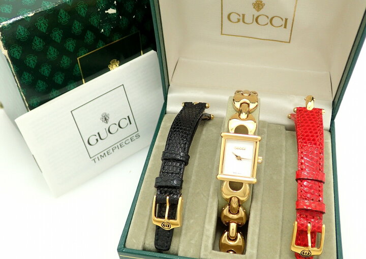 楽天市場】【ウォッチ】GUCCI グッチ 替ベルト チェンジベルト GP  