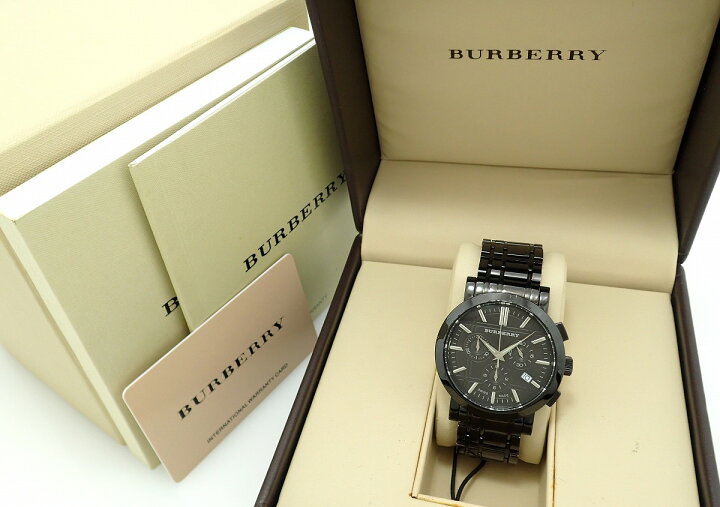 楽天市場】【ウォッチ】BURBERRY バーバリー ヘリテージ クロノグラフ  