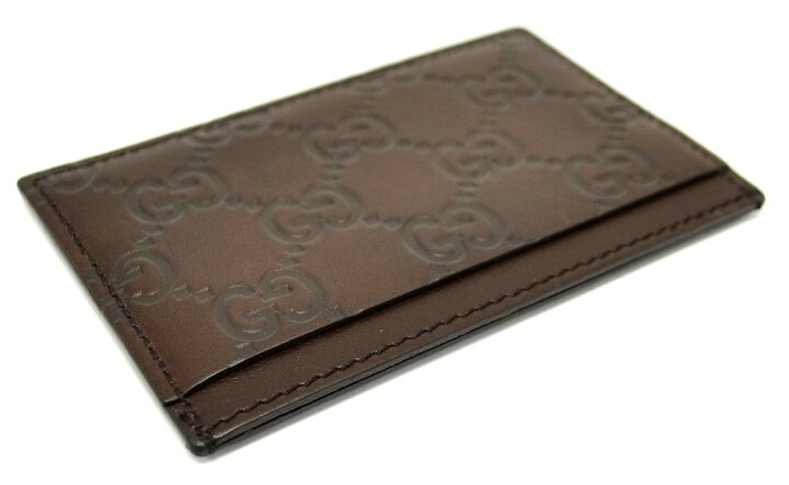 楽天市場】GUCCI グッチ グッチシマ GG柄 レザー カードケース パス  
