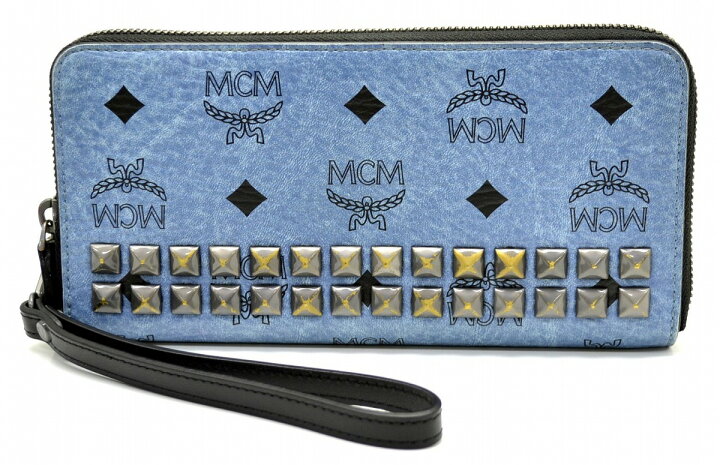 楽天市場】【財布】MCM エムシーエム ロゴグラム スタッズ ラウンド  