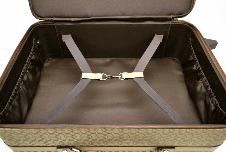 楽天市場】【バッグ】COACH コーチ ミニシグネチャー キャリーケース 