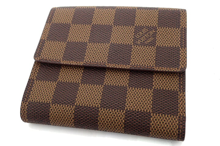 楽天市場】【財布】LOUIS VUITTON ルイ ヴィトン ダミエ ポルトモネ 