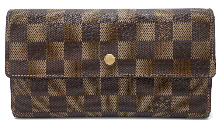 楽天市場】【財布】LOUIS VUITTON ルイ ヴィトン ダミエ 