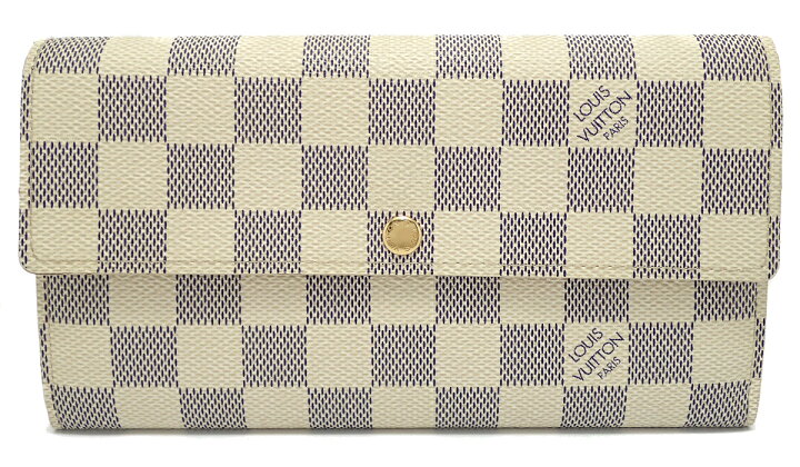 楽天市場】【財布】LOUIS VUITTON ルイ ヴィトン ダミエアズール 