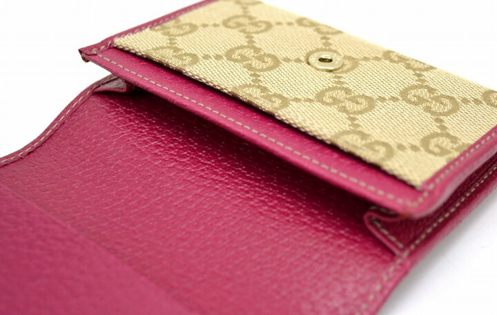 楽天市場】【未使用品】GUCCI グッチ GGキャンバス レザー カード 